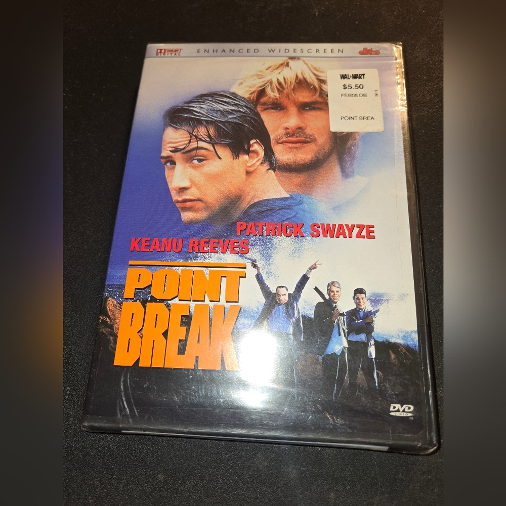 Point Break DVD - Black Case